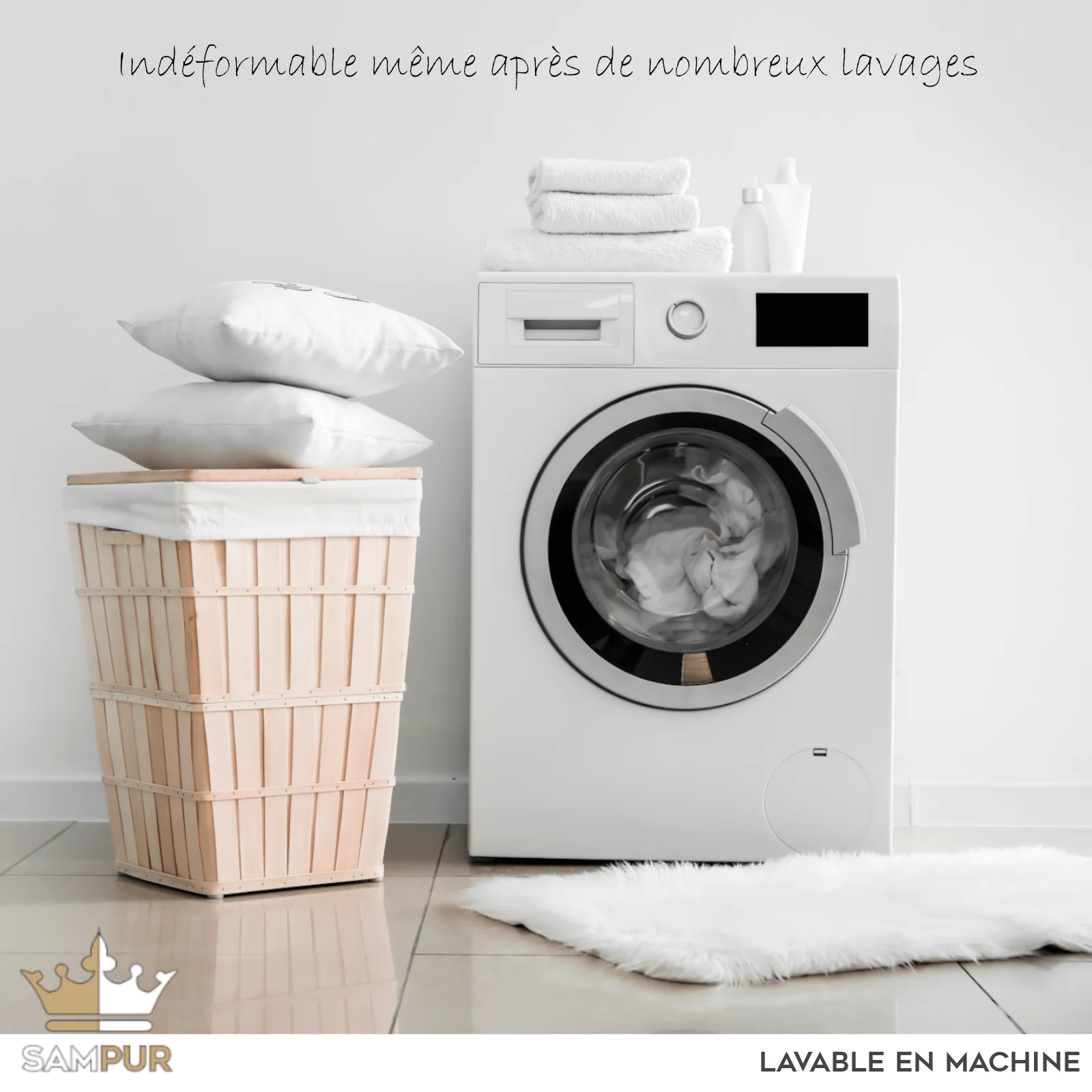 Couette 4 saisons : réversible et transformable en oreiller - Image 10