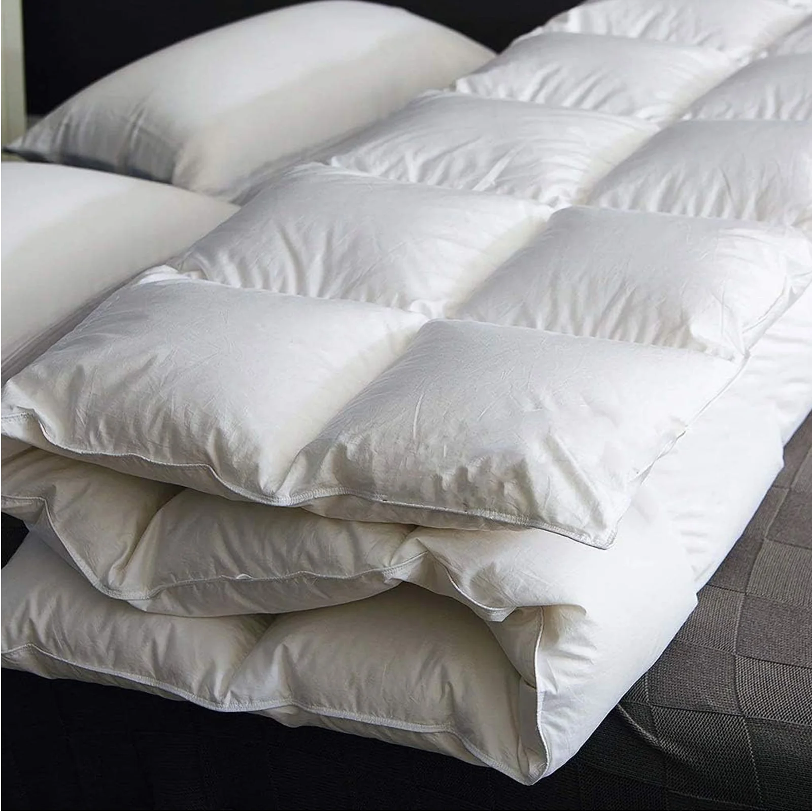Couette tempérée 50% duvet, 50% plumes - Collection Premium - Image 6