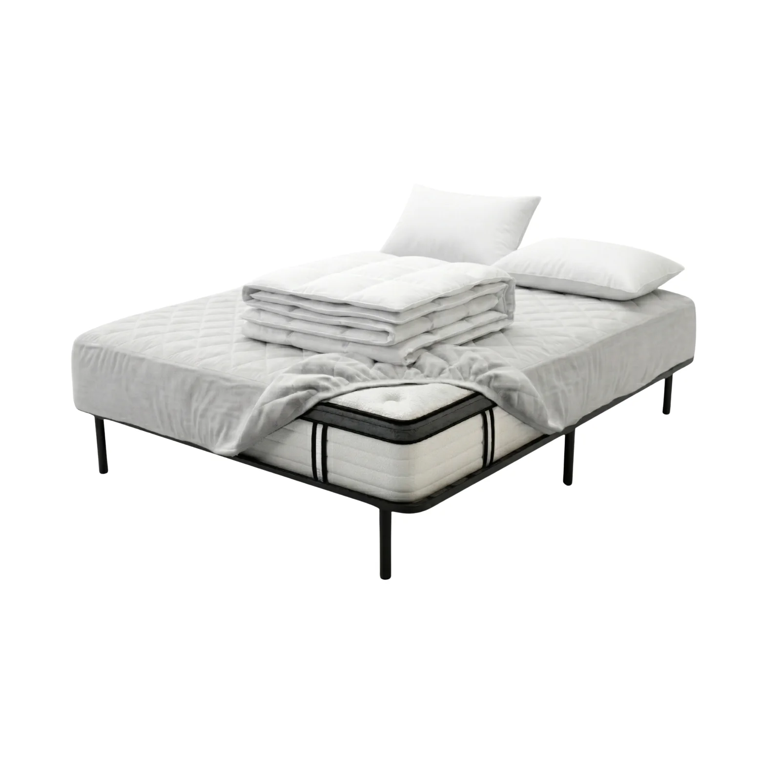 Ensemble sommier et matelas 140x200