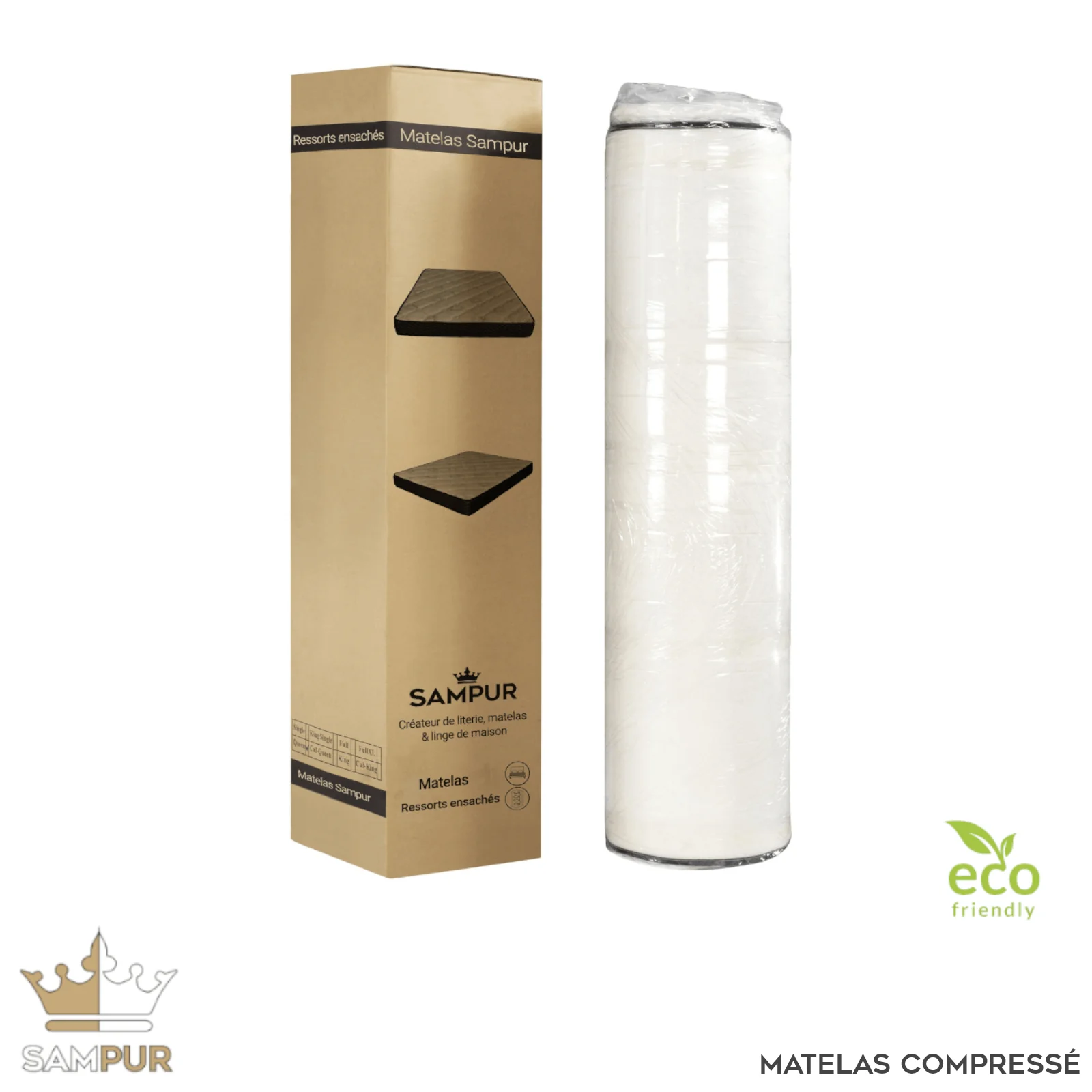Matelas série limitée, surmatelas latex intégré - Collection Ambassador - Image 14