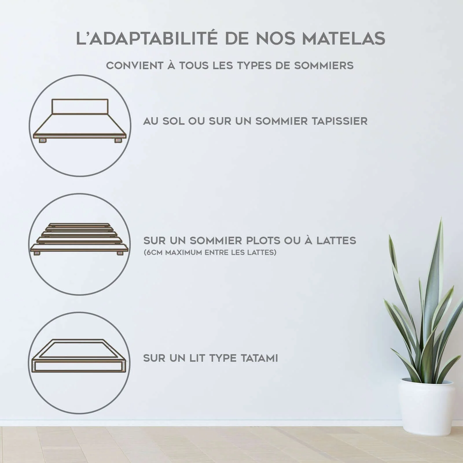 Matelas Passion : mémoire de forme et déhoussable - Image 7
