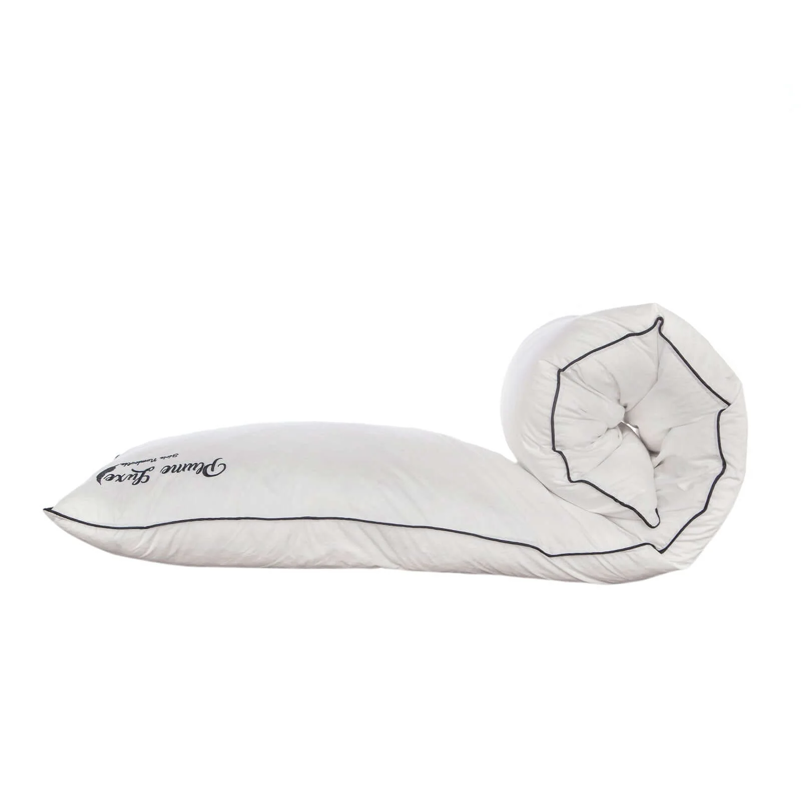 Traversin ergonomique, plumes de canard, duvet, tissu coton - Collection Luxe - Image 9